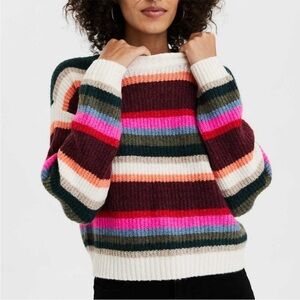 American Eagle Stripe Sweater